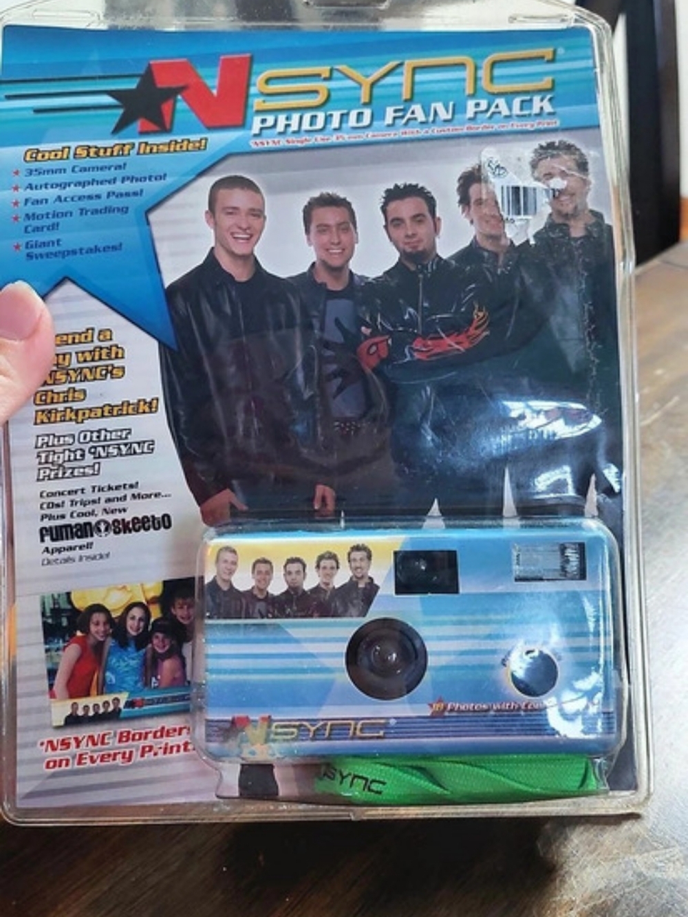 N Sync Photo Fan Pack NWT